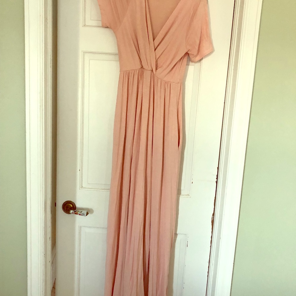 2 Maternity/Nursing Maxi Dresses